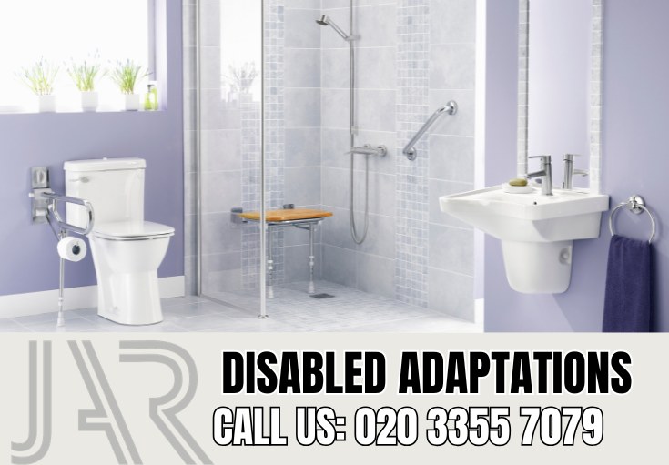 Disabled Bathroom Adaptations by Newmalden Bathroom Fitters